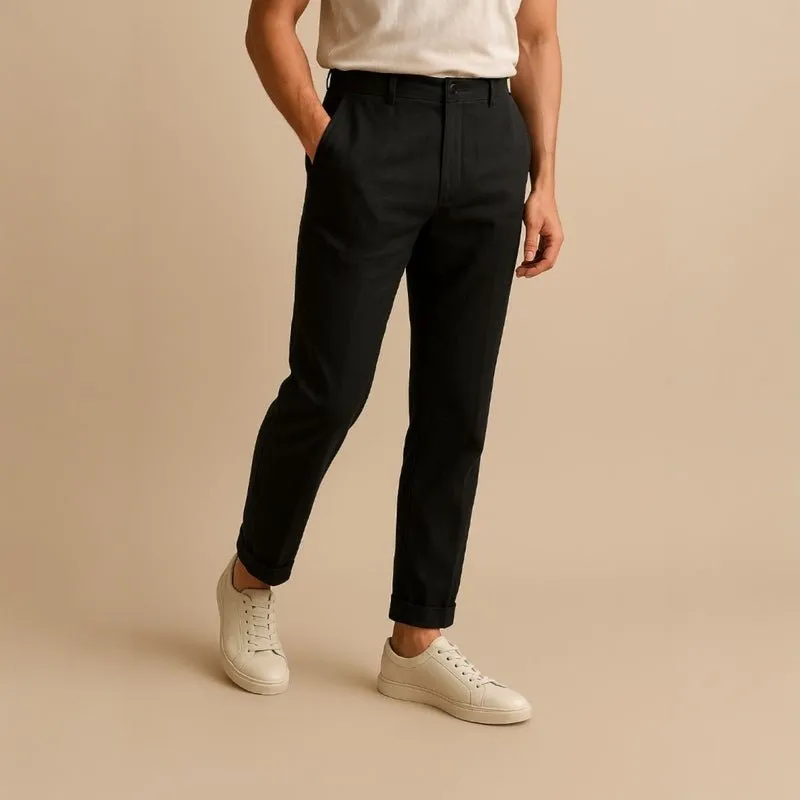 Domoir | Relaxed Linen Trousers