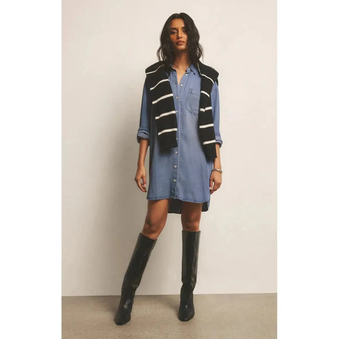 DOVER CHAMBRAY DRESS