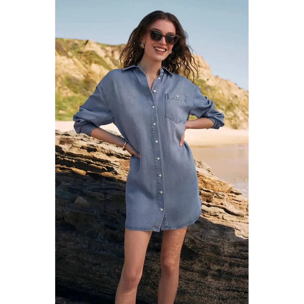 DOVER CHAMBRAY DRESS