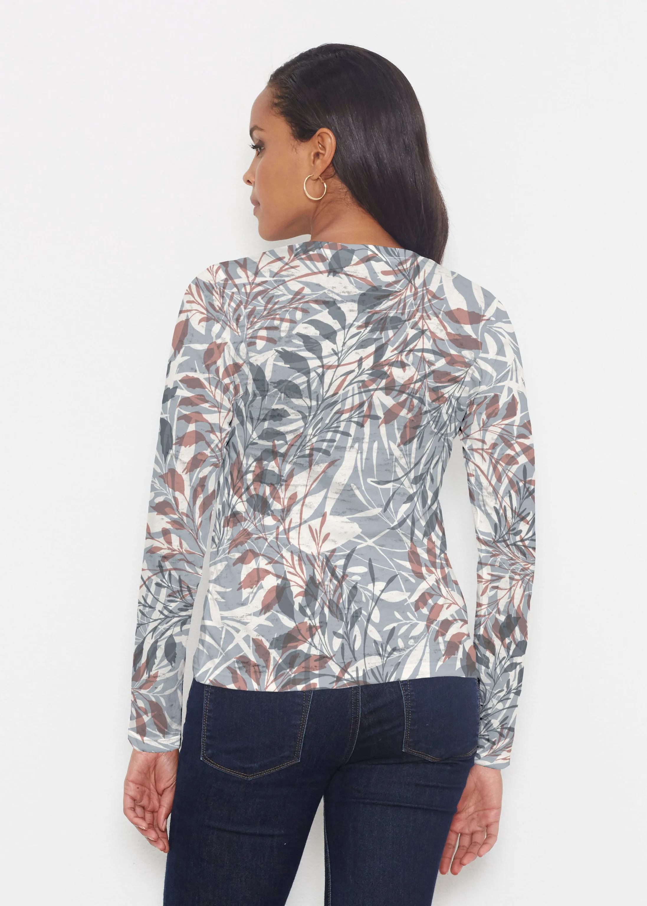Fall Foliage (8013) ~ Signature Long Sleeve Crew Shirt