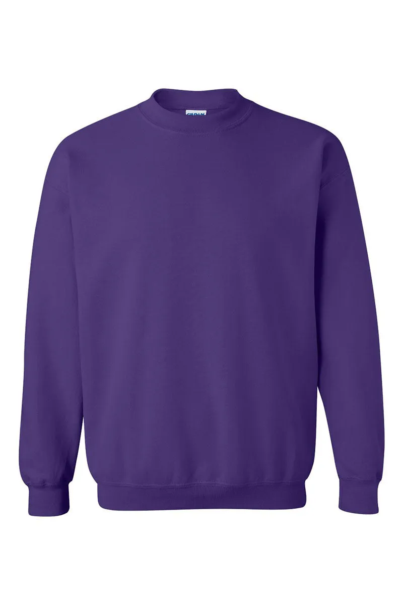 Faux Glitter Mardi Gras Heavy-weight Crew Sweatshirt