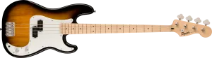 Fender Squier Sonic™ Precision Bass®, Maple Fingerboard, White Pickguard, 2-Color Sunburst
