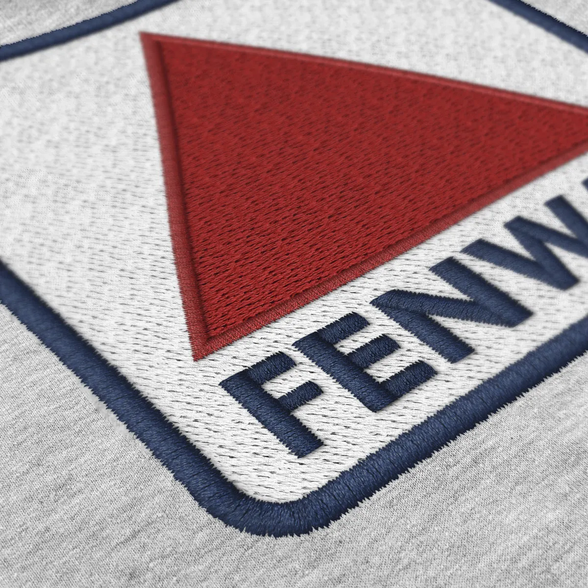 Fenway Sign Faux Embroidery Hoodie