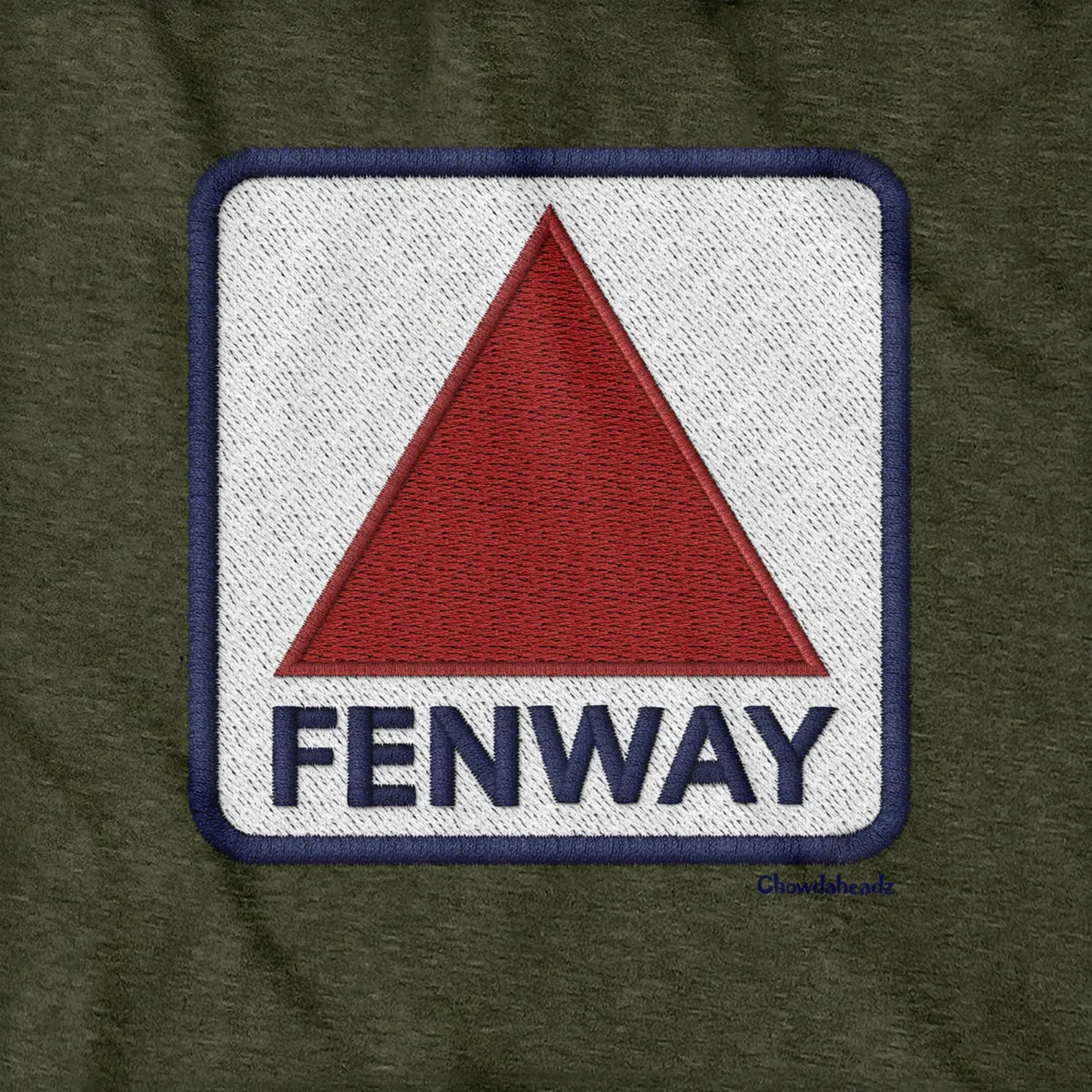 Fenway Sign Faux Embroidery Hoodie