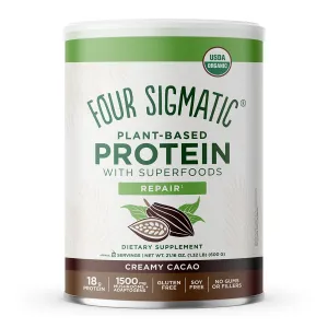 Four Sigmatic Repair Plant-Based Protein with Superfoods - Creamy Cacao (1.32 lbs)