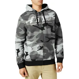 FOX RACING PINNACLE CAMO ZIP-UP HOODED SWEATSHIRT
