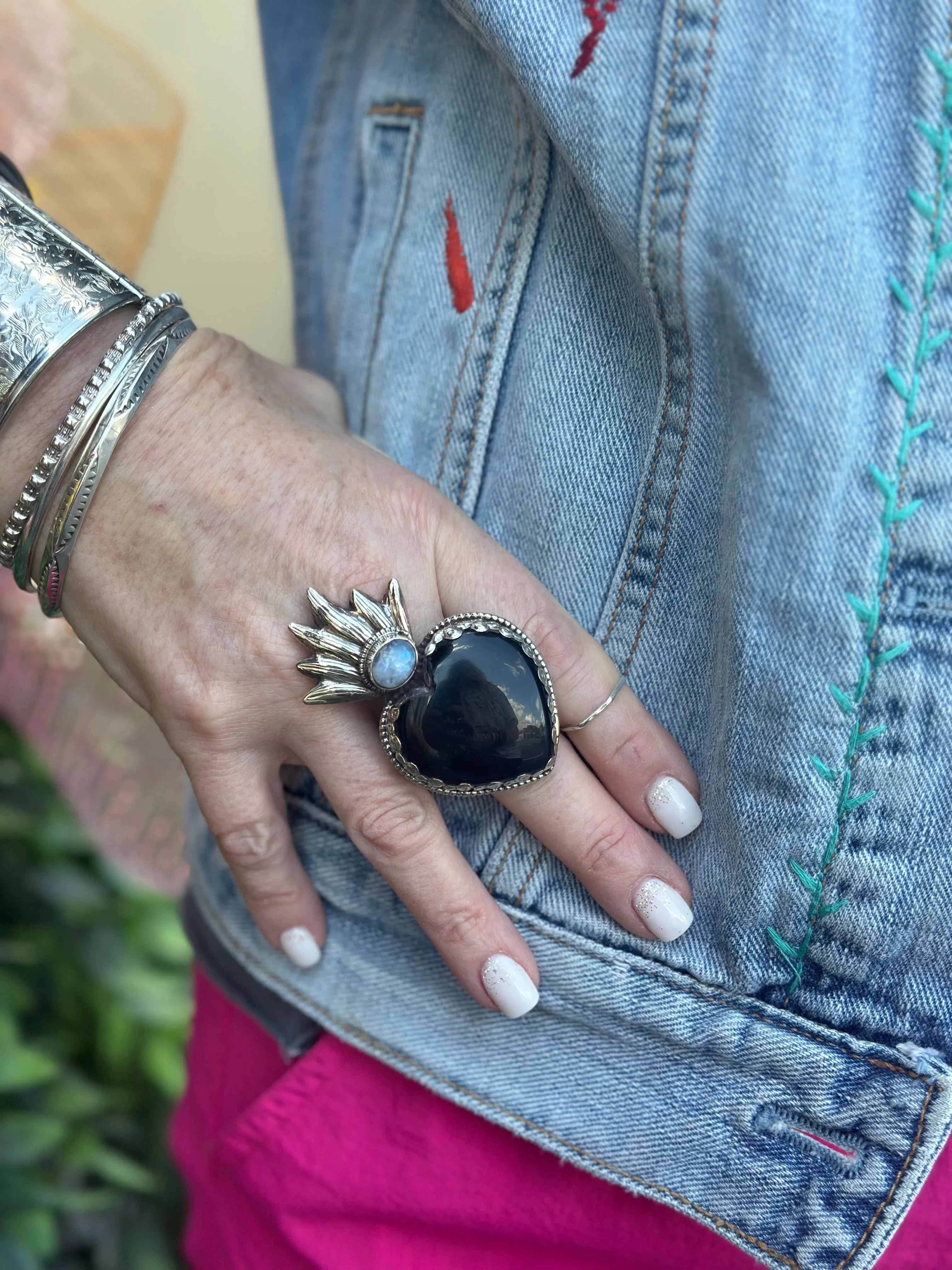 Graceful Heart Ring