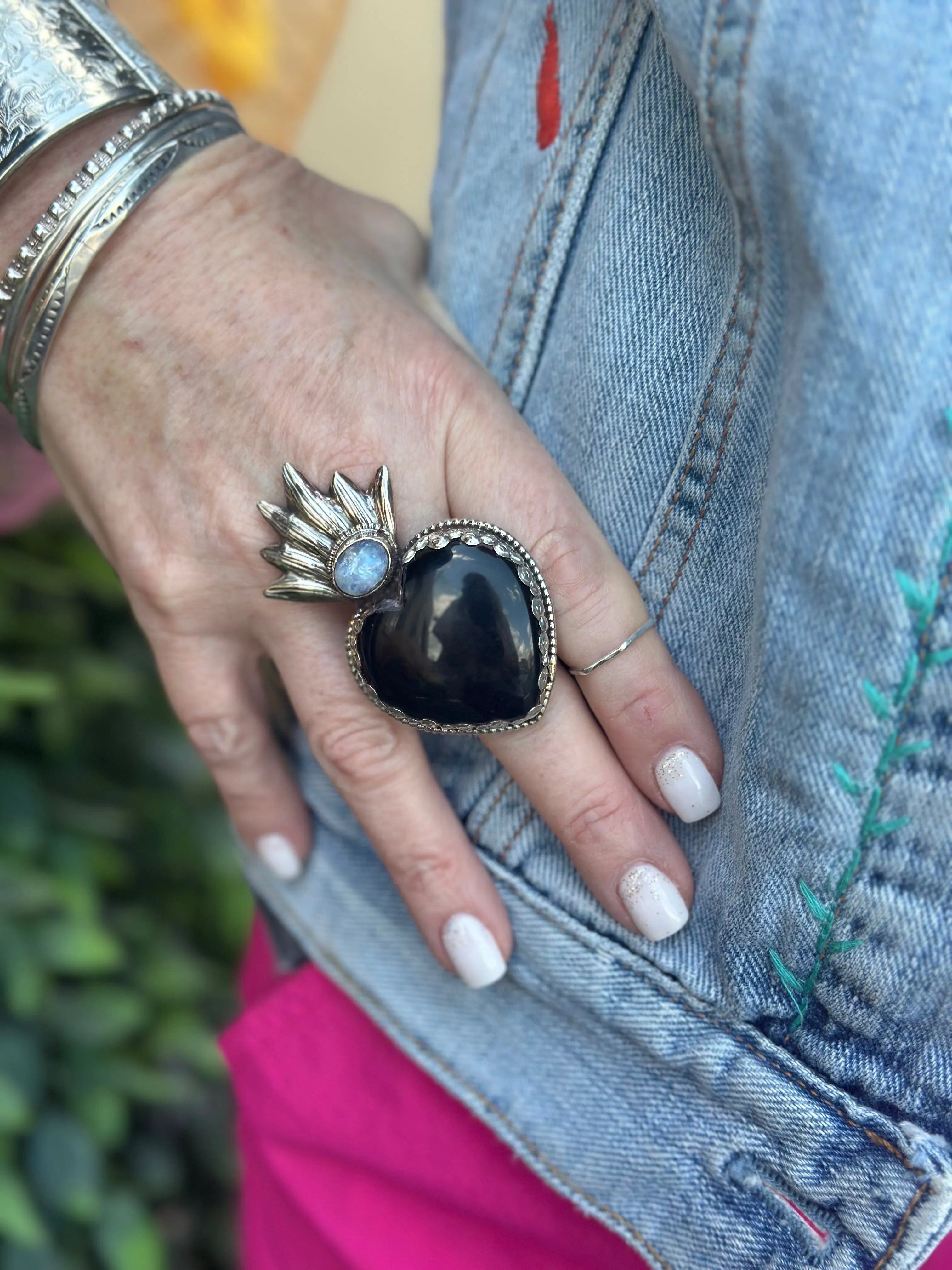 Graceful Heart Ring