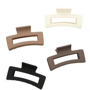 Hair Claw Clips 4 Pack for Women by UM Sports