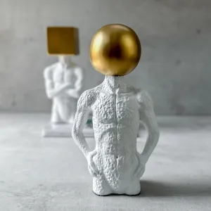 Home Artisan Elisio Sphere Head Sculpture