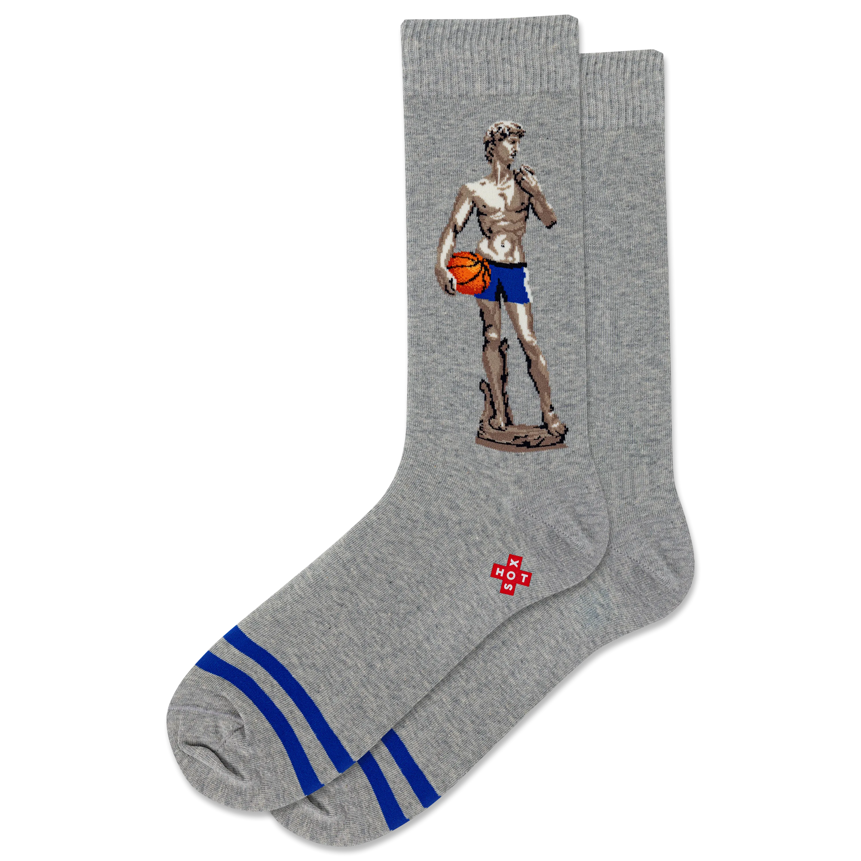 HOTSOX Men's Baller David Crew Sock