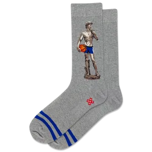 HOTSOX Men's Baller David Crew Sock