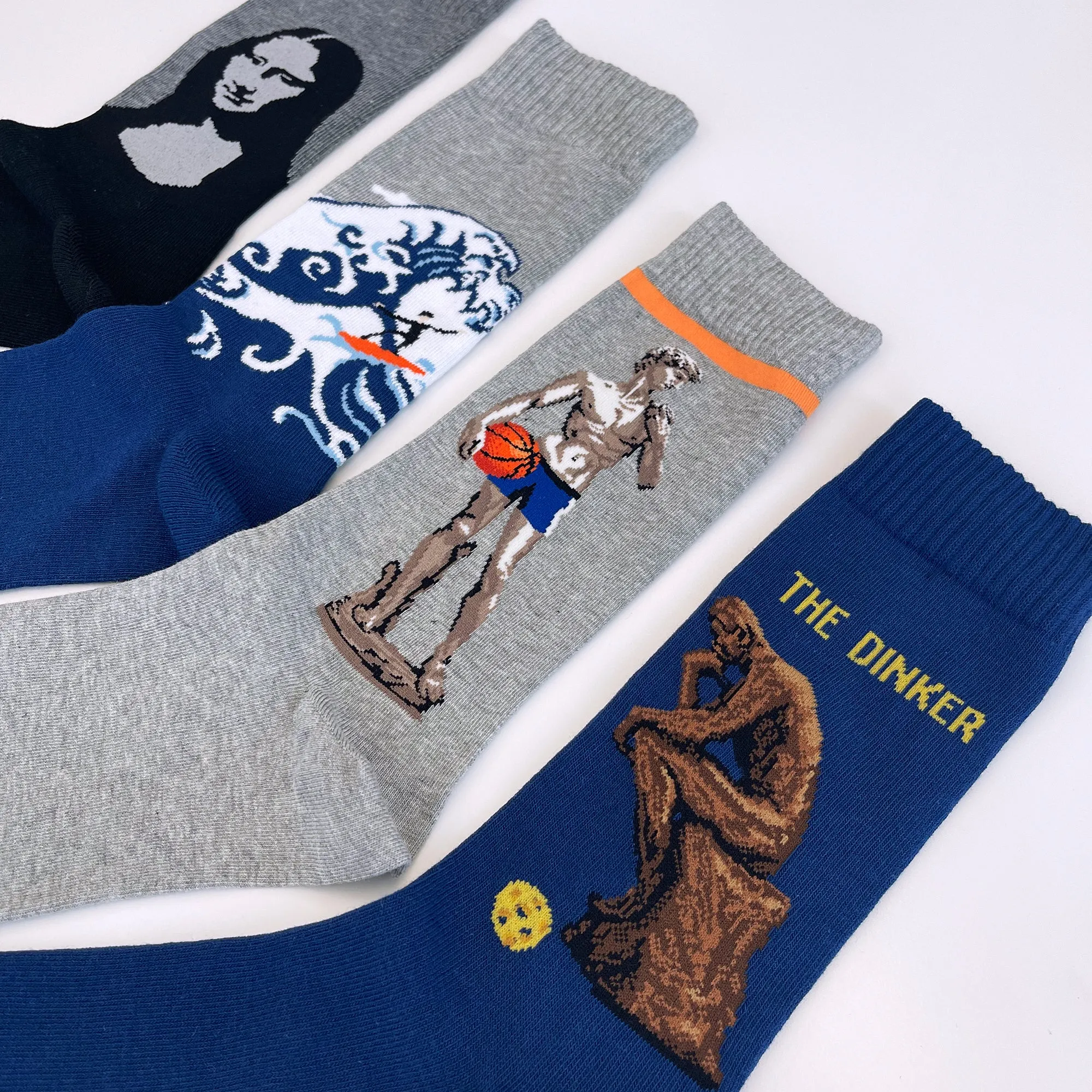 HOTSOX Men's Baller David Crew Sock