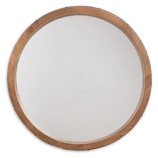 Jamesburg Brown/Black Accent Mirror