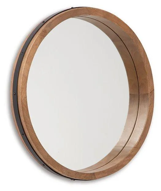 Jamesburg Brown/Black Accent Mirror