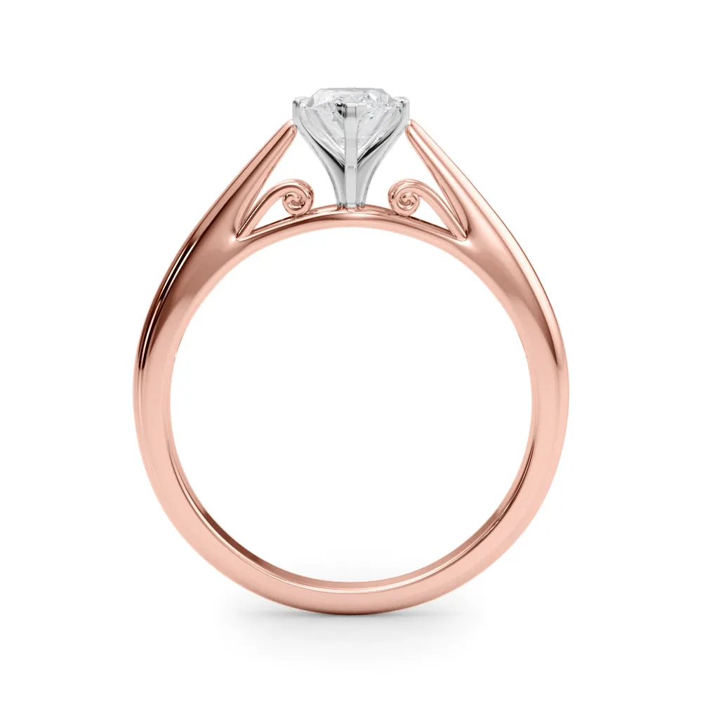 Katerina Marquise Diamond Solitaire Engagement Ring