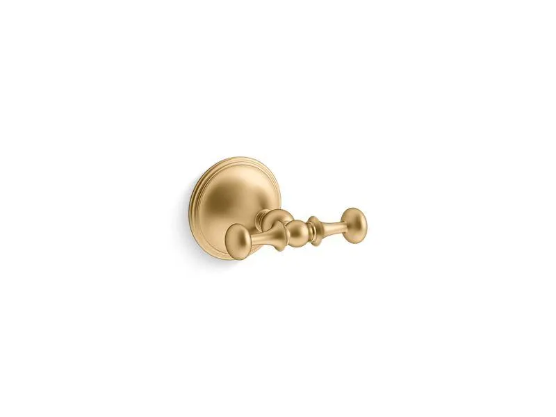 KOHLER K-26525 Decorative Double robe hook