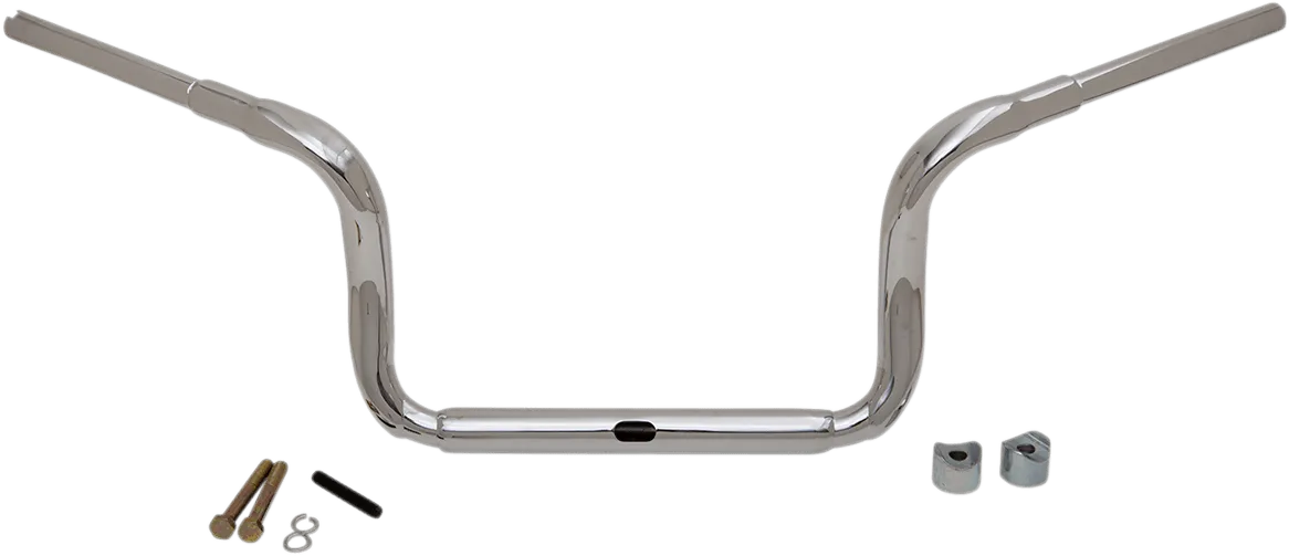 LA Choppers LA-7323-10 1-1/2in. Traditional Ape Hanger Handlebar - Chrome