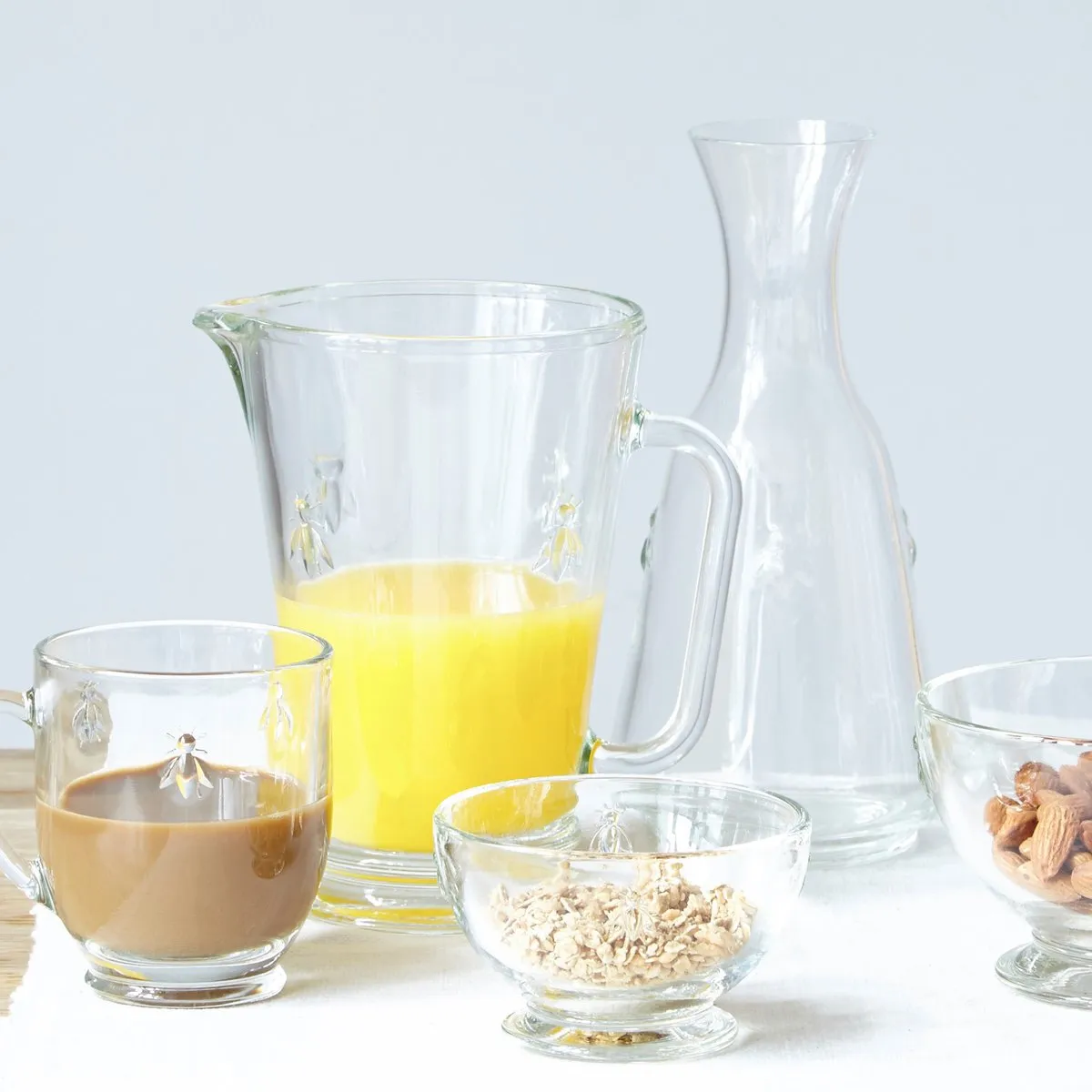 La Rochere Bee Glass Pitcher