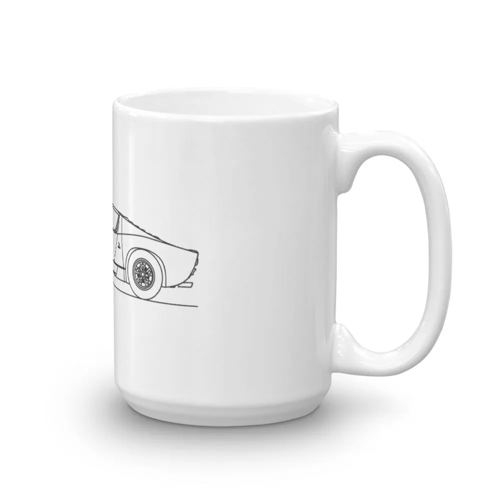 Lamborghini Miura Silhouette Mug