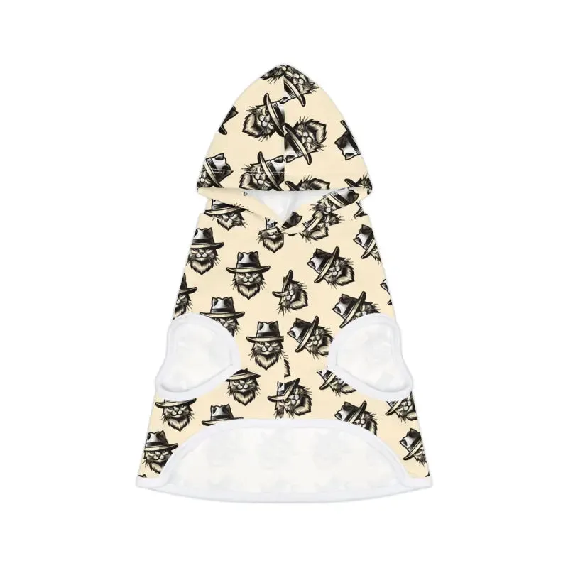 Level Up your Pup with Adorable Cat Pattern Pet Hoodie