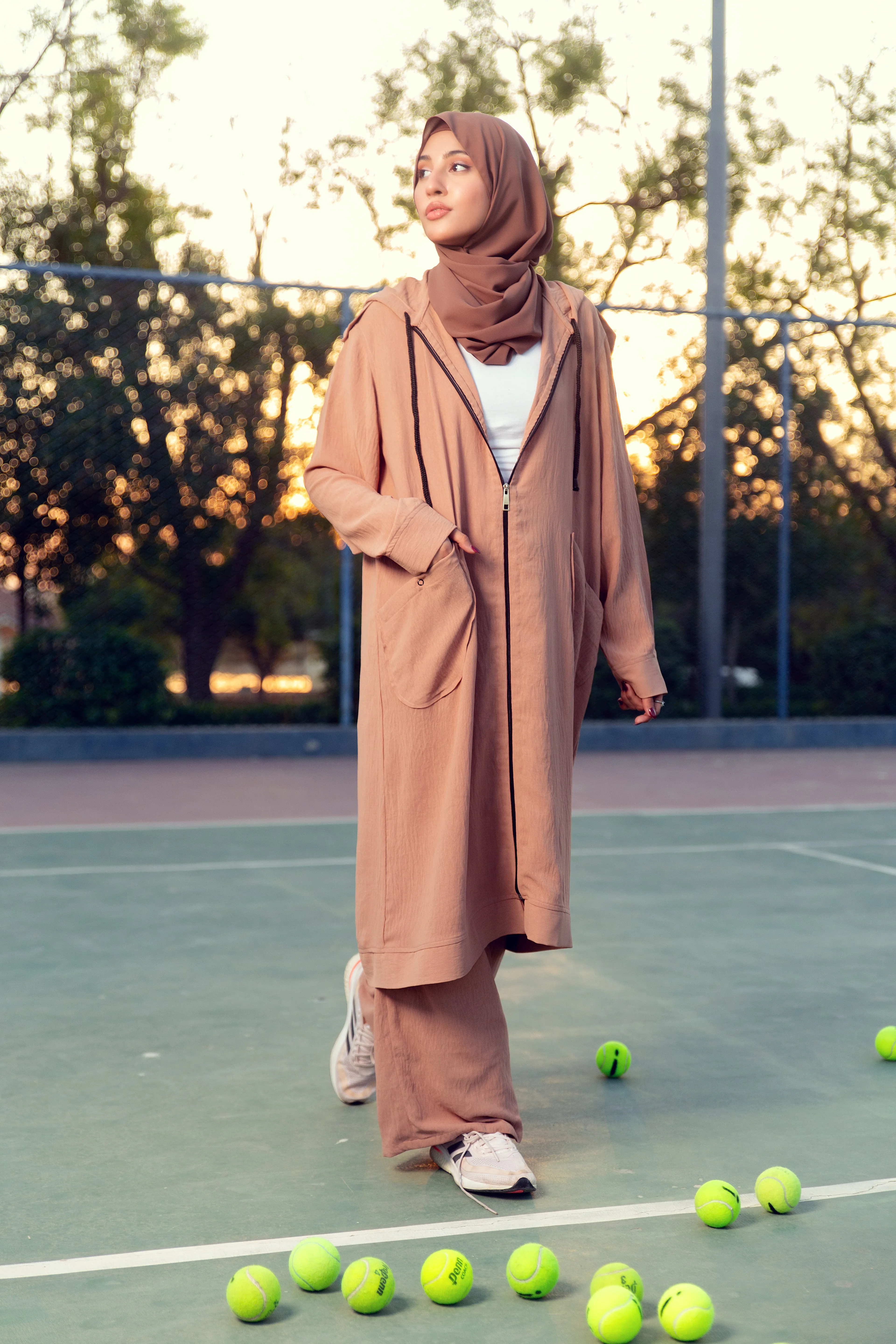 Light Brown Sports Wear