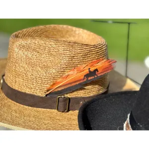 Lone Rider Hat Feather - Western Hat Accessory