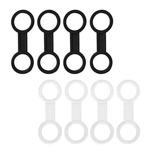 LOOM TREE® 8 Pieces Scuba Diving Dive Snorkeling Silicone Snorkel Mask Keeper Holder | Water Sports | Scuba & Snorkeling | Other Scuba & Snorkeling