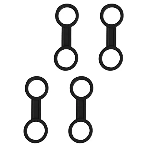 LOOM TREE® 8 Pieces Scuba Diving Dive Snorkeling Silicone Snorkel Mask Keeper Holder | Water Sports | Scuba & Snorkeling | Other Scuba & Snorkeling