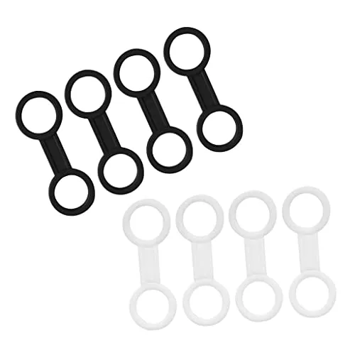 LOOM TREE® 8 Pieces Scuba Diving Dive Snorkeling Silicone Snorkel Mask Keeper Holder | Water Sports | Scuba & Snorkeling | Other Scuba & Snorkeling