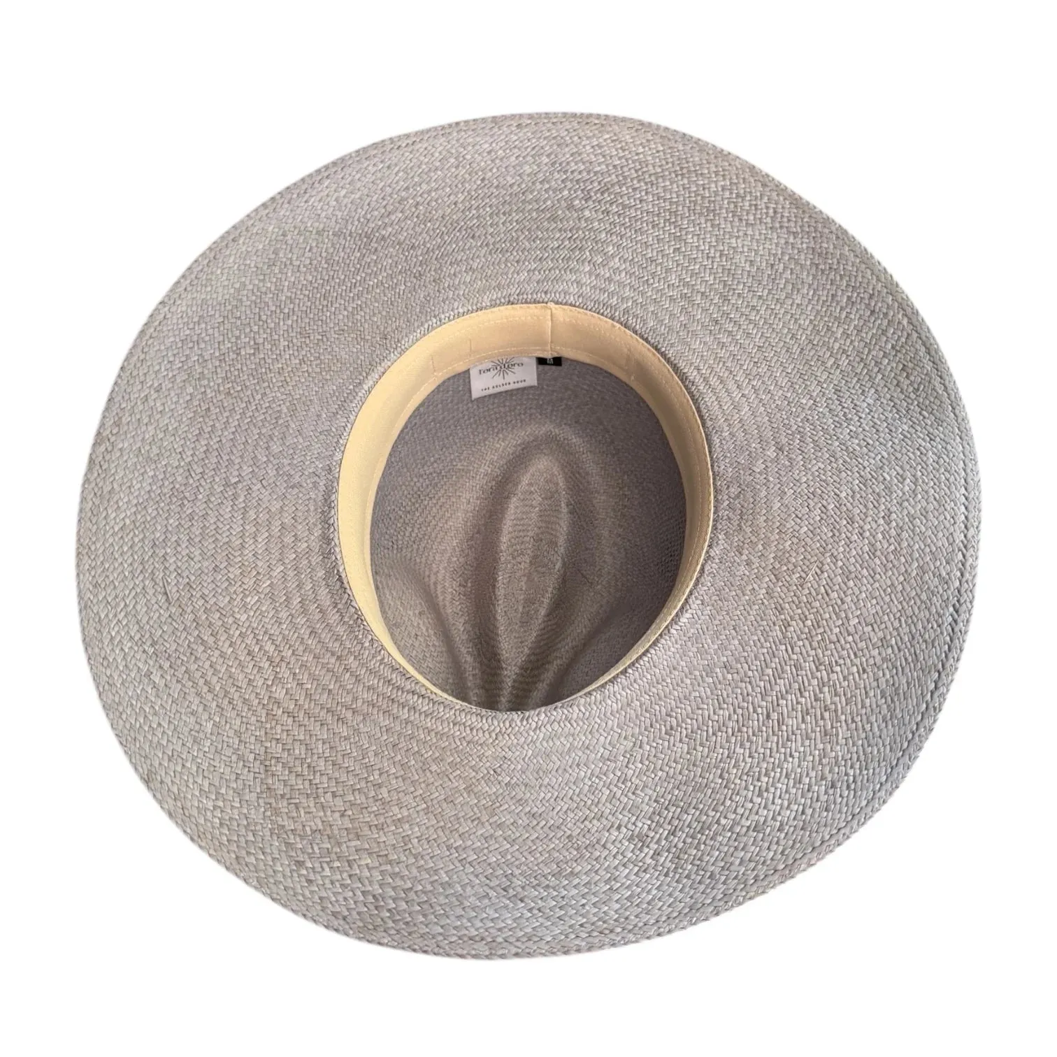 L'ora D'oro - Tessa Panama Hat - Cornflower
