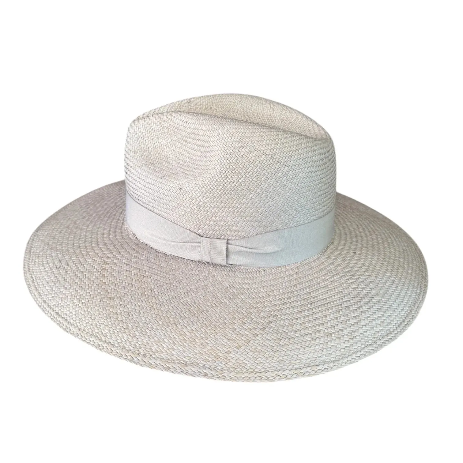 L'ora D'oro - Tessa Panama Hat - Cornflower