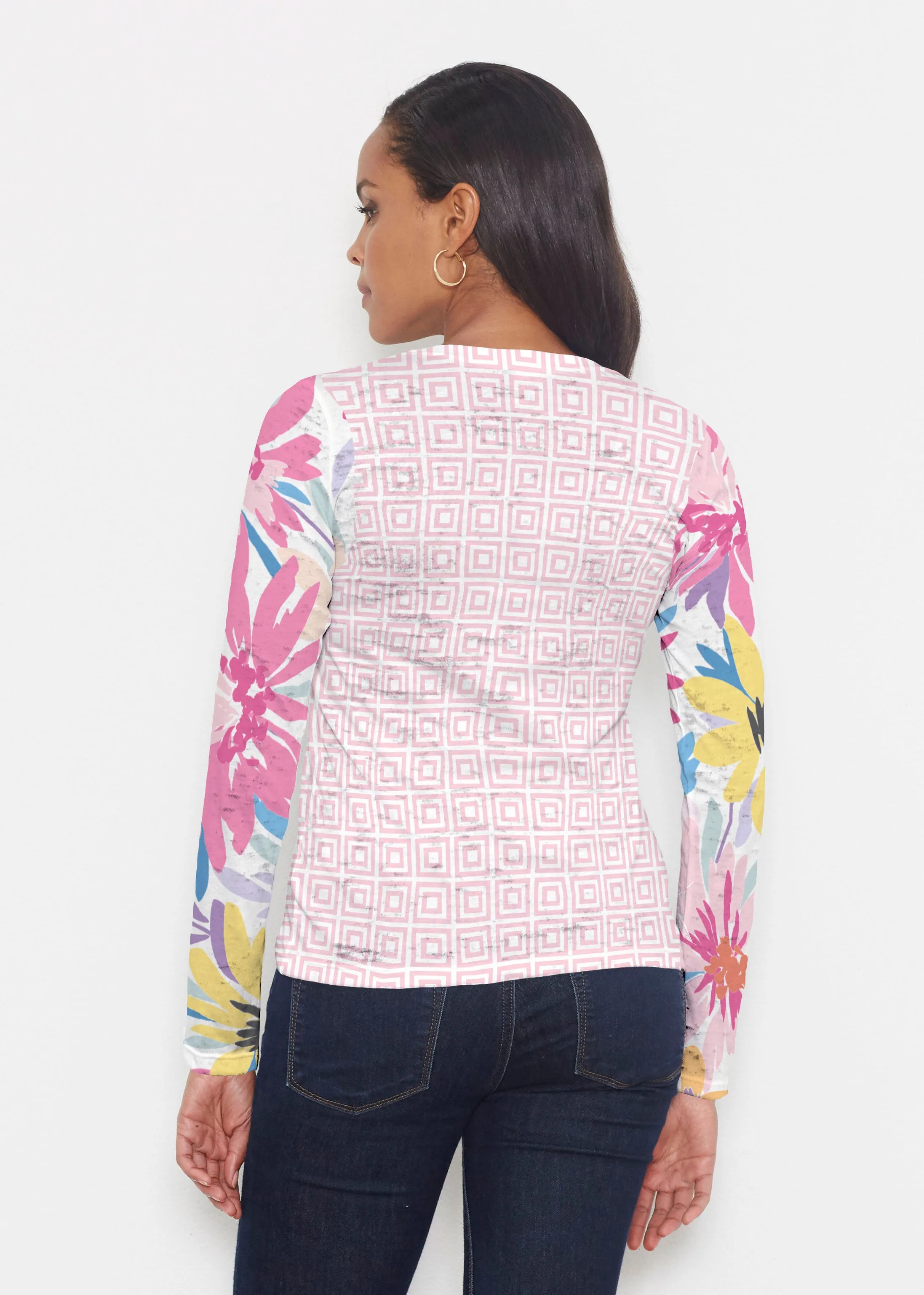 Loves me Loves me Not (8068) ~ Signature Long Sleeve Crew Shirt