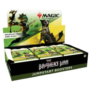Magic: The Gathering The Brothers’ War Jumpstart Booster Box | 18 Packs (360 Magic Cards)