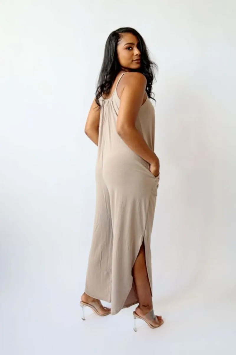 Mattie Jumpsuit (Ash Mocha)