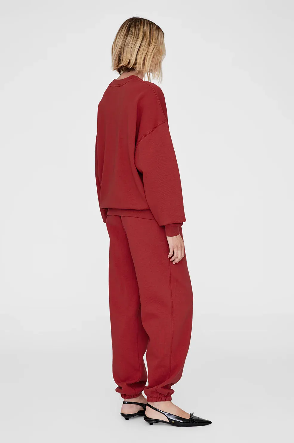 Miles sweatshirt - Washed Red