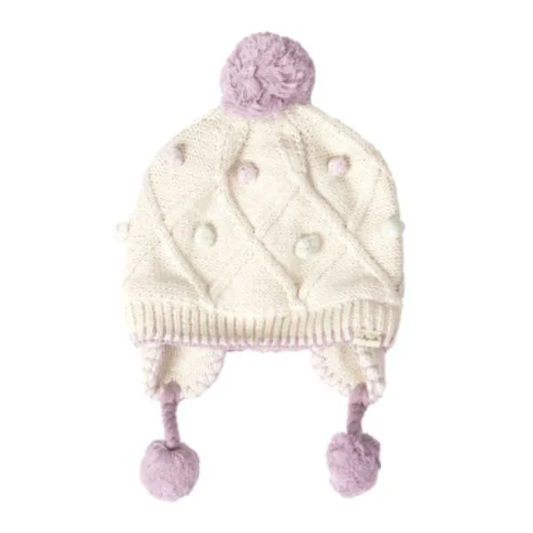 MILLYMOOK Aracoon Baby Beanie -Cream