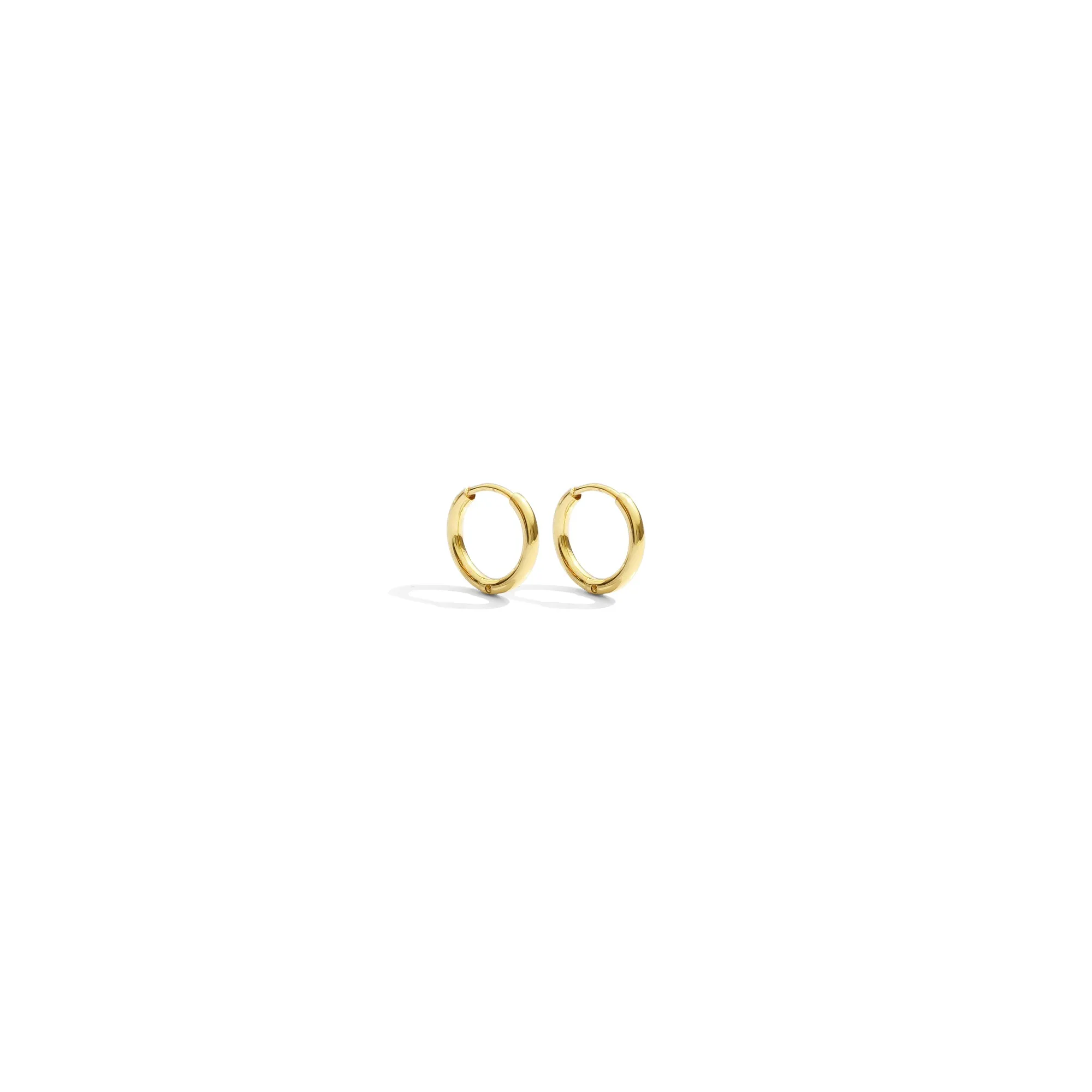 MINI MODERN HOOPS - GOLD
