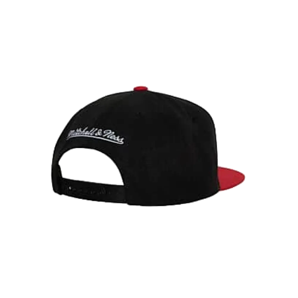 Mitchel and Ness Miami HEAT Low Big Face Snapback