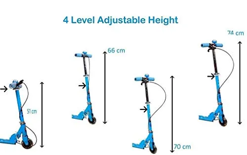 mittali dispatch Road Runner 3 Wheel Fordable Scooter, Skate Scooter for Kids,Baby Toys for Kids,Baby Toys for Boys Girls.