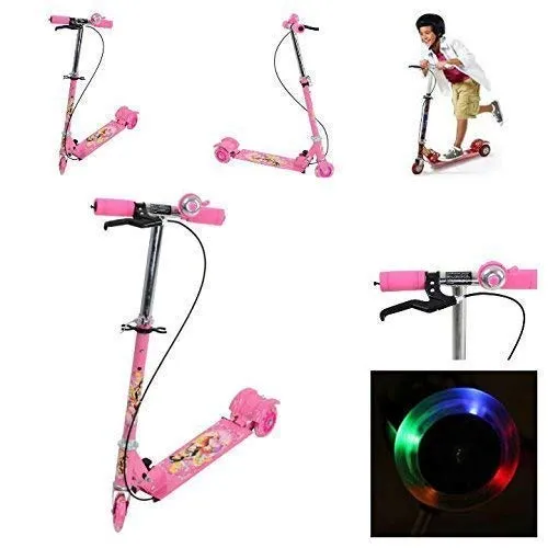 mittali dispatch Road Runner 3 Wheel Fordable Scooter, Skate Scooter for Kids,Baby Toys for Kids,Baby Toys for Boys Girls.