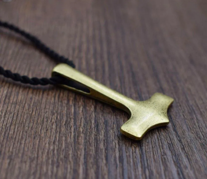 Modern Thor's Hammer Necklace
