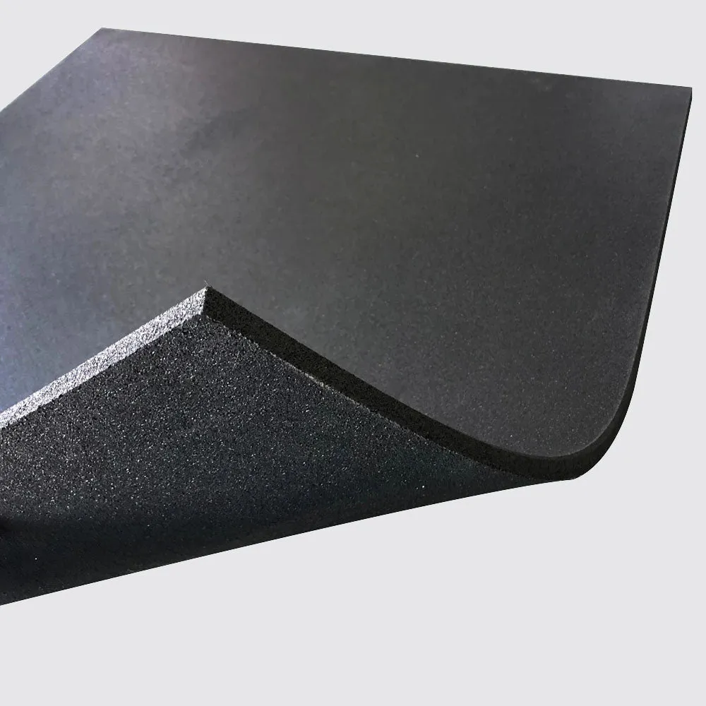 MORGAN - COMMERCIAL GRADE COMPRESSED RUBBER FLOOR TILES (1m x 1m x 15mm)