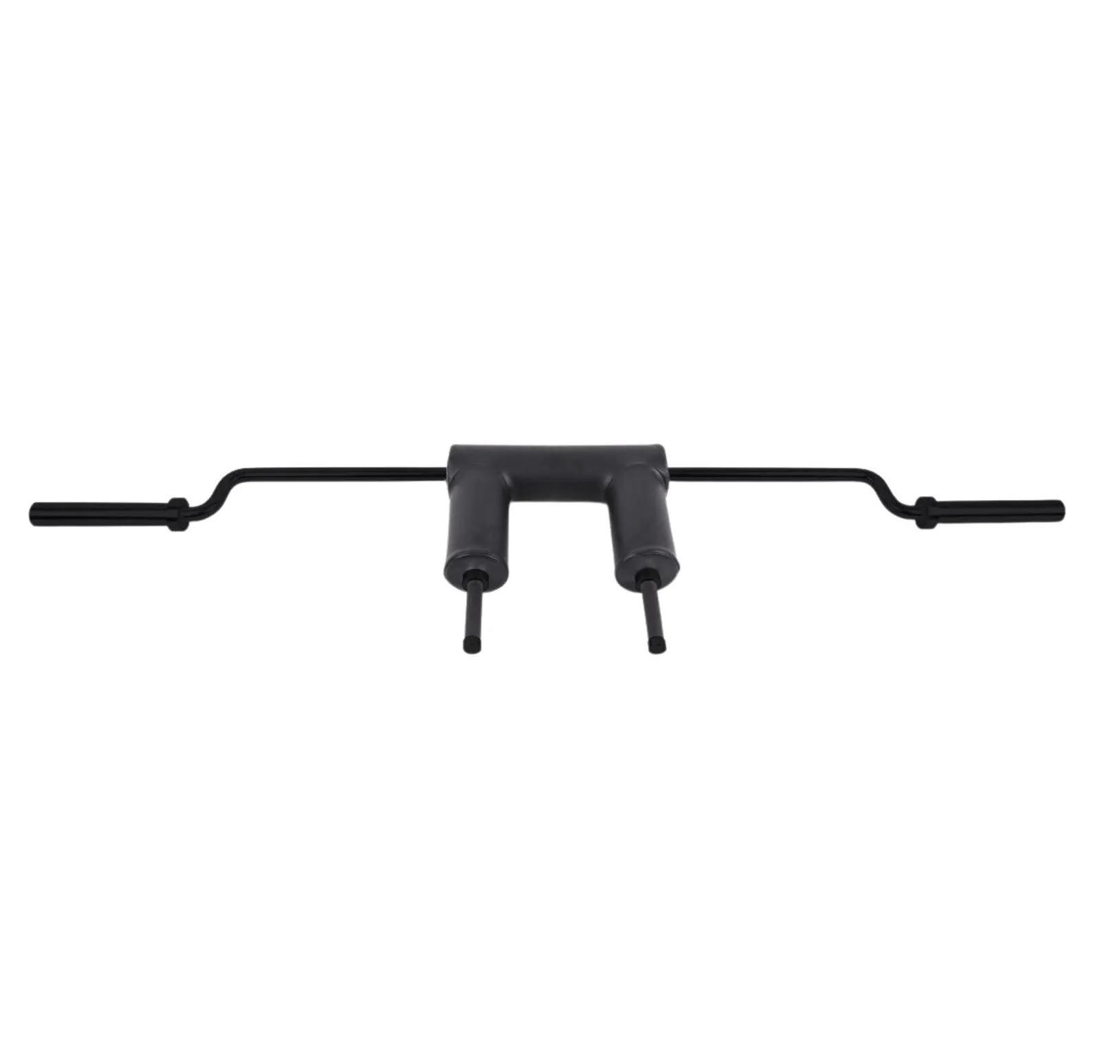Morgan Elite Safety Squat Bar | Black Harden Chrome | 2.2m