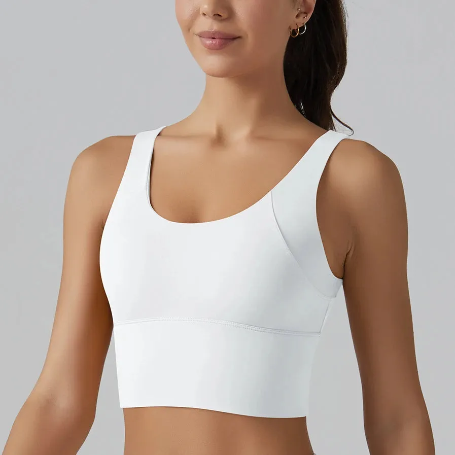Move Like Diva Push-Up Padded Sports Bra