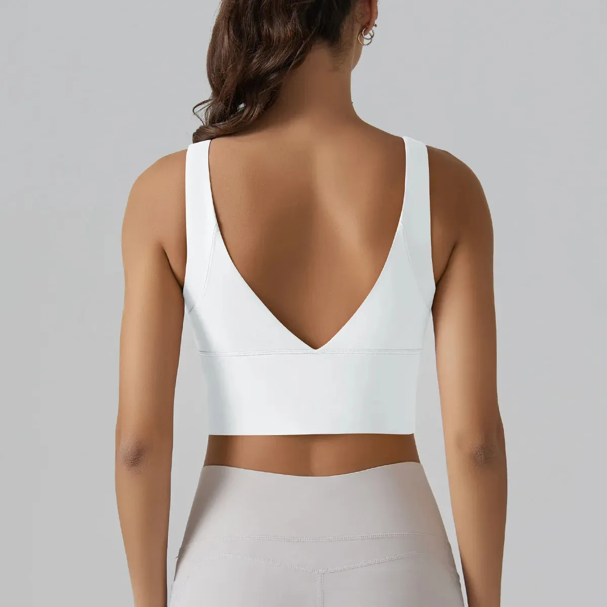 Move Like Diva Push-Up Padded Sports Bra