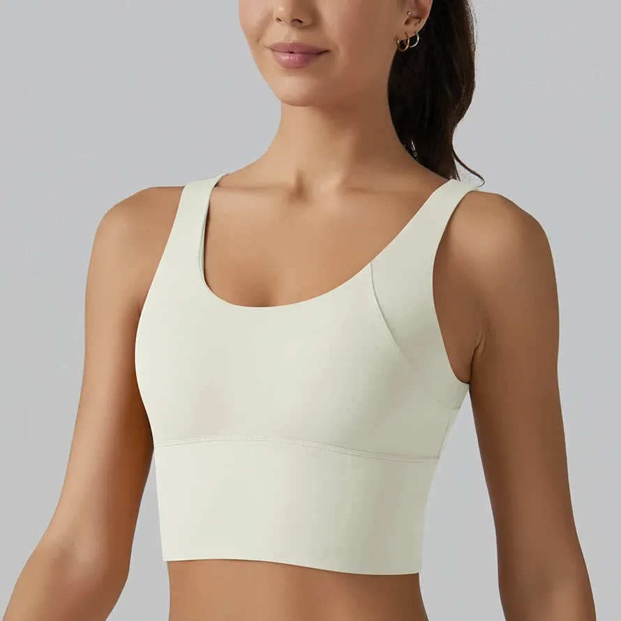 Move Like Diva Push-Up Padded Sports Bra