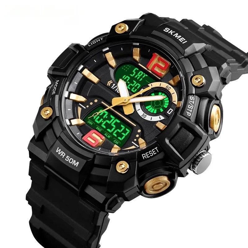 Multi-functional Waterproof Men's Electronic Watch