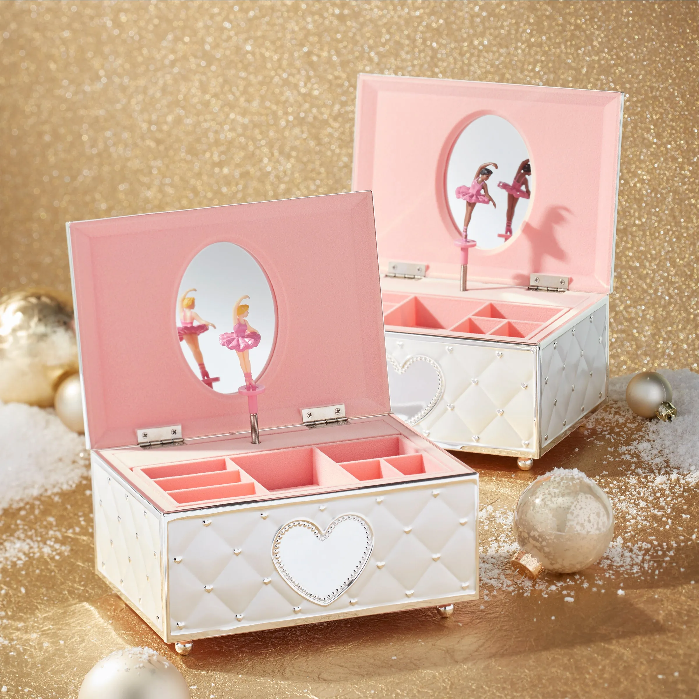Musical Ballerina Jewelry Box - African American
