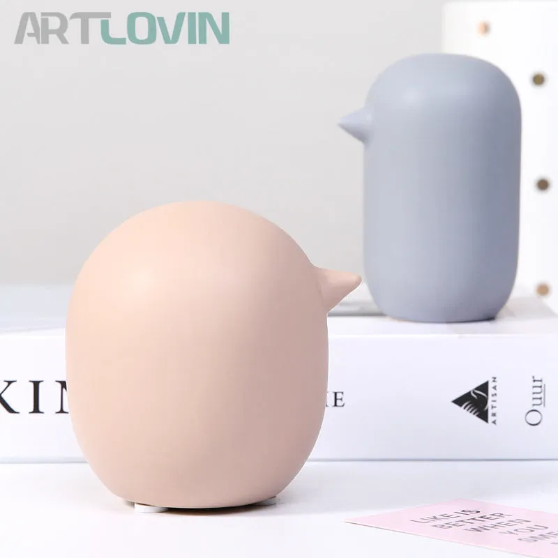 Nordic Modern Abstract Bird Figurines